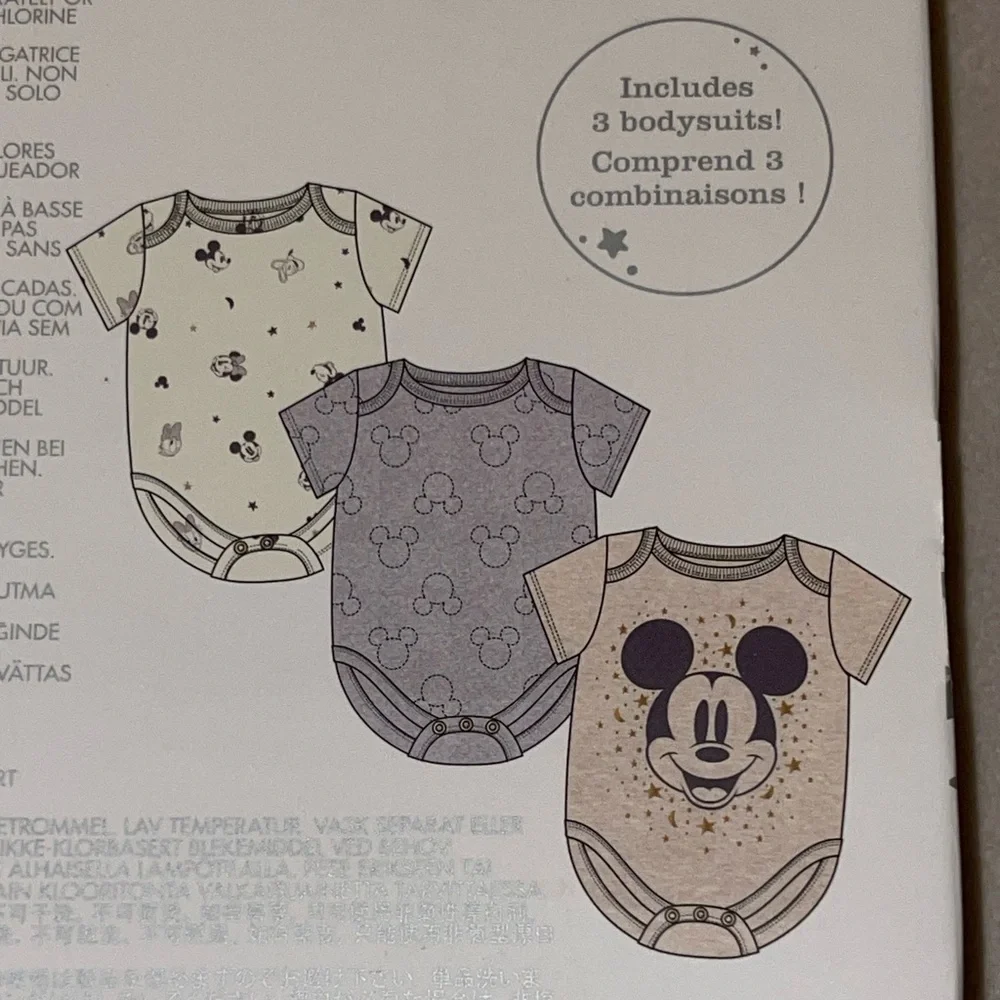 Disney Baby Bodysuit‎ Set